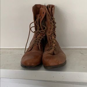 Steve Madden combat boots